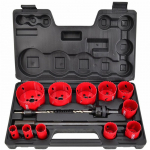 Otsakomplekt BI-METAL 15 tk., 19-76mm, AW49661 AWTOOLS