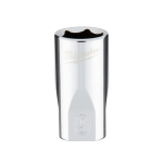 &frac14;&Prime;HROMĒTI UZGRIEŽŅU SKRŪVĒ&Scaron;ANAS UZGAĻI AR ČETRIEM PLAKANIEM&trade; SĀNIEM, 1/4 DRIVE SOCKET - METRIC STANDARD - 9 MM, 4932478317 MILWAUKEE