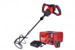 Bezvadu elektriskais mikseris RUBIMIX E-10 ENERGY CAS, 18V, 5.2Ah, bezsuku motors, ātra montāža, kods 26570, RUBI