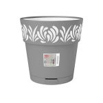 Lillepott koos kandikuga Gaia &Oslash;30x29cm hall 2188601 STEFANPLAST