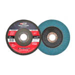 Zirconija abrazīvais diska disks 125mm P80, metāla un nerūsējo&scaron;ā tērauda apstrādei, AW56023, AWTOOLS