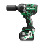 Bezvadu trieciena uzgriežņu atslēga, HIKOKI, WR36DEWRZ, 36 V, 770 Nm, bezsuku motors, IP56 aizsardzība