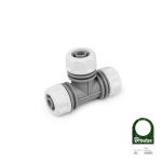 Hose tee 1/2", BRADAS, WL-2210-12, pelēki-balts