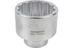 Padrun FORCEKRAFT FK-58970 70 mm 1" 12-kant CrV