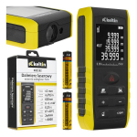 Laser m&otilde;&otilde;tevahend 50m Keltin K02192, kuni 50m, t&auml;psus +/- 2mm, 620&ndash;690nm, 115&times;50&times;23mm