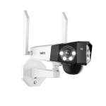 V&auml;litingimustes kasutatav nutikas 4K 4G LTE juhtmevaba akutoitega j&auml;lgimiskaamera kahe objektiiviga ja laia vaatenurgaga Valge Duo Series G750 B4GDUODB4K08 Reolink