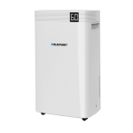 Blaupunkt ADH801 kompressor &otilde;hukuivati 36 L/24 h 4.2 L paak LED-ekraani puutjuhtimine taimer automaatne sulatus R290 valge