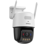 Imou IPC-U7LP-6V0NE Titan Pro 6 MP v&auml;litingimuste PTZ Wi-Fi 6 IP-kaamera 3200&times;1800 3.6 mm pan/tilt 340&deg;/90&deg; Aurora Full-Color &ouml;&ouml;n&auml;gemine kuni 30 m H.265 kahepoolne heli mikrofoni + k&otilde;lariga 125 dB microSD kuni 512 GB PoE/DC12 V valge-must