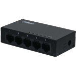 Dahua PFS3005-5GT-V2 l&uuml;liti 5 porti 10/100/1000 Mbit/s, haldamatu, L2, 10 Gbit/s, 5 V, metallkorpus, must