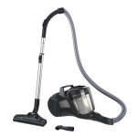 Hoover HP105HM 011 HP105HM 011 kottevaba silinderviiduk 700 W 2 L anum ts&uuml;klon filtratsioon teleskooptoru pestav EPA filter 7.5 m juhe Must
