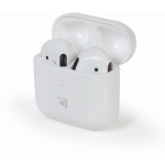 Gembird k&otilde;rvaklapid TWS-MLA-GW Bluetooth 5.0, 20-20000 Hz, 10 m, 3 h aku t&ouml;&ouml;aeg, 200 mAh, valge