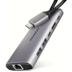 I/O HUB USB-C 6IN1 10GBPS/0.15M HMC-6G2L AXAGON