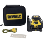 Dewalt Joonlaser DCLE14201GB-XJ, 45m t&ouml;&ouml;raadius, 3mm t&auml;psus, IP65, 11 tunni t&ouml;&ouml;aeg, 2 joont