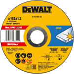 Dewalt L&otilde;ikeketas DT42340Z-QZ 125 mm, 1.2 mm, 22.23 mm, Alumiiniumoksiidi terad, Tugevdatud klaaskiud
