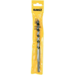 Dewalt Auger puuri ots 12mm x 200mm DT4606-QZ, L&auml;bim&otilde;&otilde;t 12 mm, T&ouml;&ouml; pikkus 100 mm, Ises&ouml;&ouml;t, Lewis groove, 1 tk.