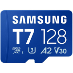 Samsung microSD kaart T7 128GB MB-MB128T/WW, 170MB/s, UHS-I, V30, A2, veekindel, temperatuurikindel, r&ouml;ntgenikindel