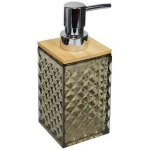 Besk Vedelseebi dosaator 9136829, beež korpus bambusest kaanega, teemantmustriga pind, plastmass, kroomitud pump