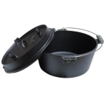Ketler Malmist pot 9129951, 30.9 cm, 9 l, must, kaanega, toiduvalmistamiseks tulel