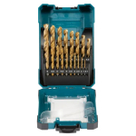 Urbju komplekts metālam 1&ndash;10 mm, HSS-TiN, 19 gab. D-72229 MAKITA