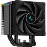 Deepcool Digitaalne protsessori jahuti AK500S R-AK500S-BKADMN-G, 1 ventilaator, 52.24-68.99 cfm, 25-28 dBA, ARGB LED valgustus