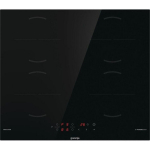 Gorenje Keedplaat GI6401BSCE, 4, Puutetundlik, Taimer, Must