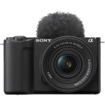 Sony Mirrorless Vlog Camera | ZV-E10M2KB ZV-E10 II and 16-50mm Lens Kit | Mirrorless Camera body | 27 MP | ISO sensitivity (max) 102400 | Display diagonal 3 " | Video recording | Wi-Fi | Fast Hybrid AF | Magnification 2 x | APS-C type (23.3 x 15.5 mm ...
