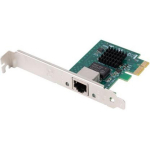 Lanberg PCI-Express RJ45 Ethernet adapter PCE-25GB-001, 2,5 Gbit/s, 1 x RJ45, madal profiil, Intel I226