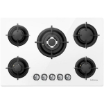 Iseasy gaasipliit MGBG-775, 5 p&otilde;letit, 1x1 kW, 2x1.75 kW, 1x2.7 kW, 1x3.3 kW, NG/LPG, klaaspind