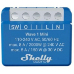 Shelly Mini LR nutikas l&uuml;liti 3800238071929, Z-Wave 800 LR, 2000 W, 40 m, 1 moodul, sinine