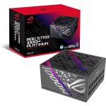 Asus ROG Strix toite 1000W 90YE00W1-B0NA00, 1000W, 80PLUS Platinum, ATX 3.1, PCIe 5.1, 0dB tehnoloogia