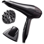 Remington Juuksekuivati AC5999, 2300 W, must, 3 kuumuse seadistust, 2 kiiruseseadistust, difuusor, ionisatsioon, kontsentrator