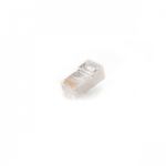 Gembird Varjestatud modulaarne pistik RJ45, PLUG5SP/100, 100 tk, H&otilde;bedane v&auml;rv, RJ45