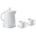 Concept Keraamiline veekeetja RK0040, 1,5 l, 1500 W, valge, automaatne v&auml;ljal&uuml;litus, 2-tasandiline ohutuss&uuml;steem