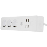 Tellur WiFi pikendus TLL331031, 3 pesa, 4 USB 4A, 2200W, 10A, 1.8m