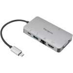 Targus USB-C DP Alt Mode &uuml;he video 4K HDMI/VGA dokk DOCK419EUZ, 1xVGA, 1xHDMI, 100W PD, Gigabit Ethernet
