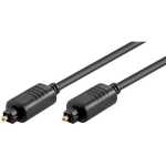 Goobay Optiline kaabel 51223, 5 m, TOSLINK - isane, 5 mm diameeter, must