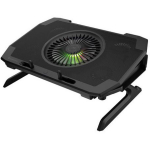 Genesis S&uuml;learvuti jahutuspad OXID 850 NHG-1858, 5 ventilaatorit, 2xUSB 2.0, RGB valgustus, reguleeritav kaldenurk