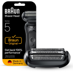 Braun Series 5 54B BLK S5 raseerimispea, must, 20.7g, 3 paindlikku tera, &uuml;hilduv 50, 51, 52 p&otilde;lvkonnaga