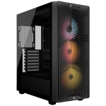 Corsair 3200D RS ARGB korpus, CC-9011346-WW, ATX, 165mm, 400mm, 180mm, 7 pesad, 1x3.5", 2x2.5", USB-C, karastatud klaas