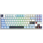 AULA Gasket F87 Pro V2 Glacier Blue Star Vector RGB, AUF87PV2-GB-SV, 87 klahvi, USB, Bluetooth, juhtmega ja juhtmevaba