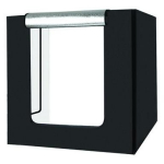 Puluz PU5080EU kaasaskantav fotostuudio, 80cm, 8500lm, 5500K, 80W, 2x78 LED, nailon, 3 tausta