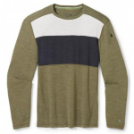 Termo krekls SW MS CLASSIC Thermal Merino Base Layer Colorblock Crew, izmērs: L, Winter Moss Heather, 0196246016940 SMARTWOOL