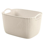 Korv kootud Curver KNIT, 40x30x23 cm, valge 0803670X64 Curver