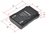 Yato Aku YT-30420, 3,7 V, 4000 mAh, Li-Ion, &uuml;hildu YT-30419-ga
