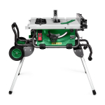 Galda zāģis HIKOKI C10RJWAZ, 1500 W, 254 mm, ar dro&scaron;ības bremzi un putekļu izsūknē&scaron;anas adapteri
