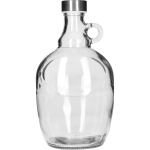 Dama demijohn 1.5 L BROWIN 640004, 43 mm metallist keeratava korgiga ja k&auml;epidemega