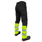 Kergesti n&auml;htavad softshell p&uuml;ksid, PESSO, MERCURY_G-C44, must/kollane, C44