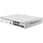 Mikrotik CSS610-8P-2S+IN hallatav l&uuml;liti, 8 Gigabit Ethernet porti, 2 SFP+ porti, 56 Gbit/s, 140 W PoE eelarve