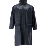 Yato YT-79716 Vihmamantel S, 100% PVC kattega pol&uuml;ester, 2 taskut, peegeldavad triibud, ventilatsiooniavad