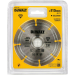 Dewalt Diamantl&otilde;ikeketas DT3701-QZ 115 mm, 22,2 mm, 2,1 mm, 7 mm segmentide k&otilde;rgus, betooni l&otilde;ikamiseks, 1 pakis